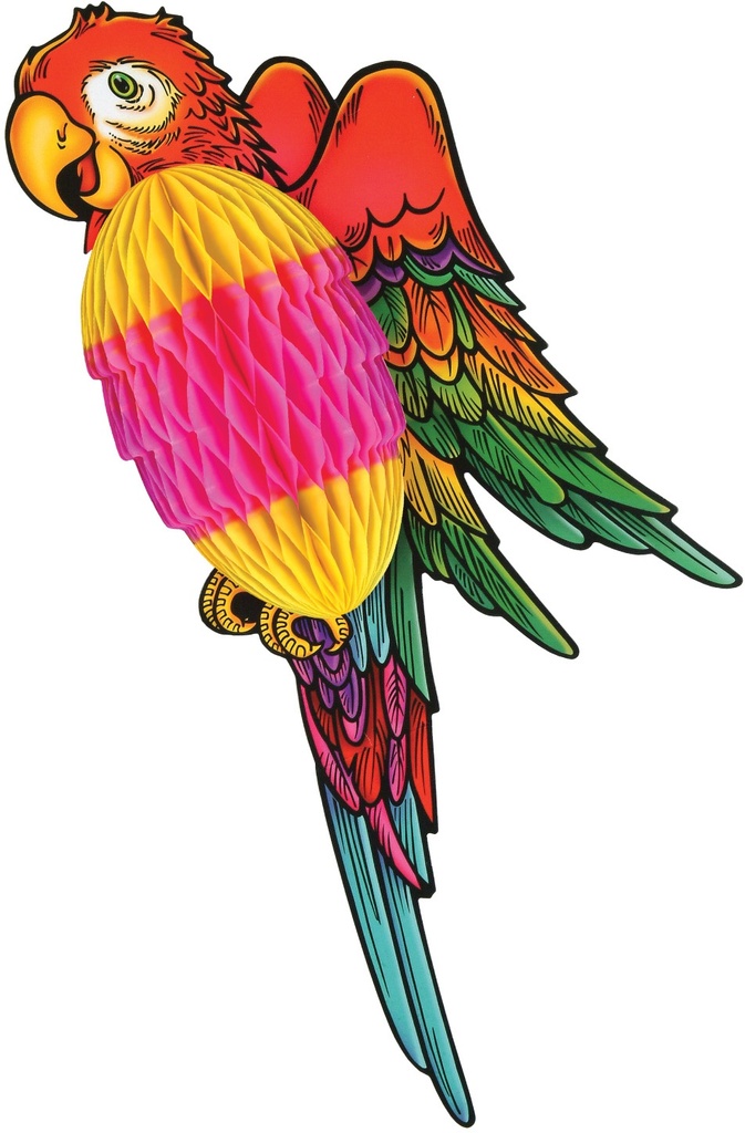 Tissue Parrot, 43cm