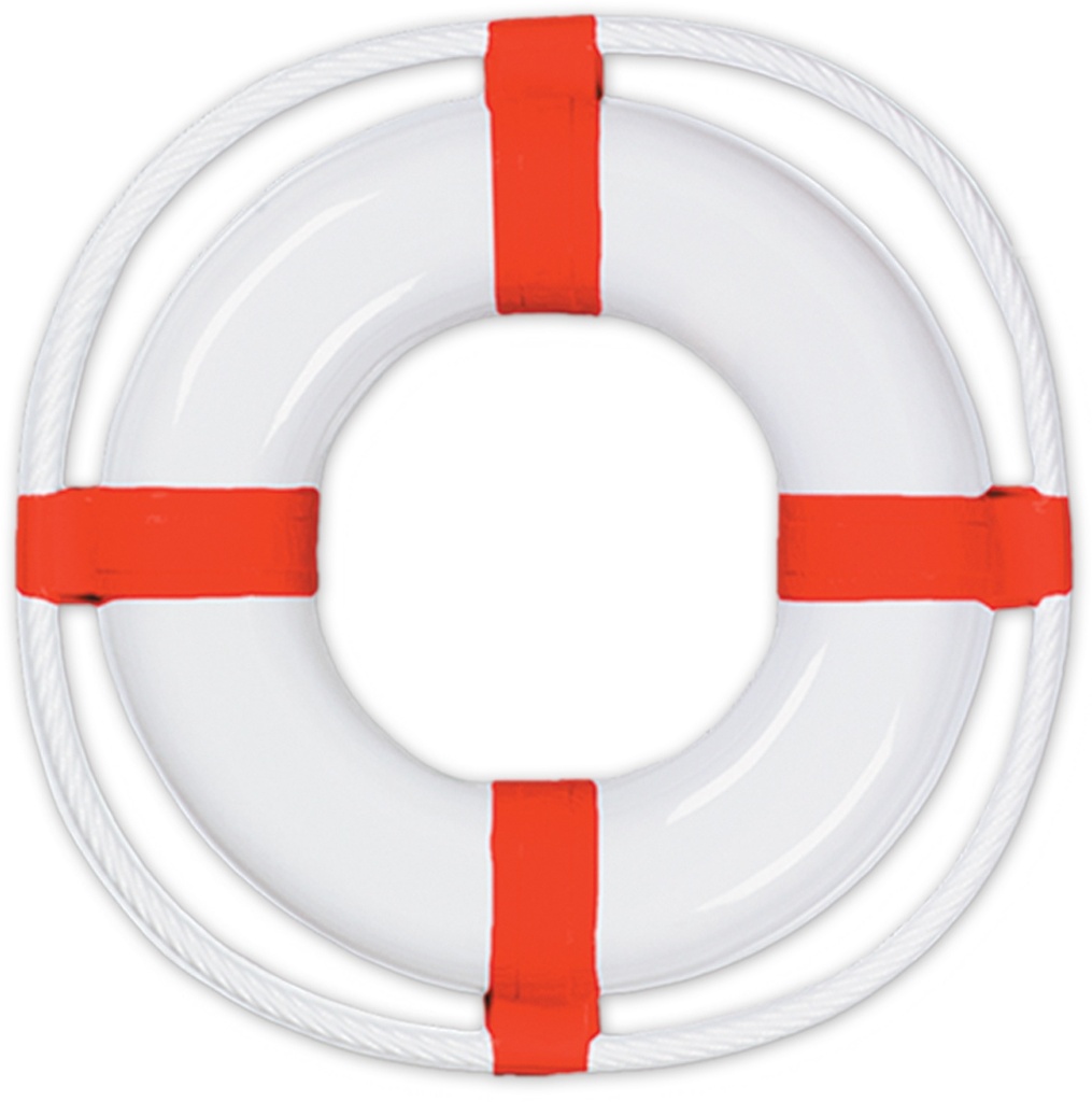 Plastic Lifebuoy, 58cm