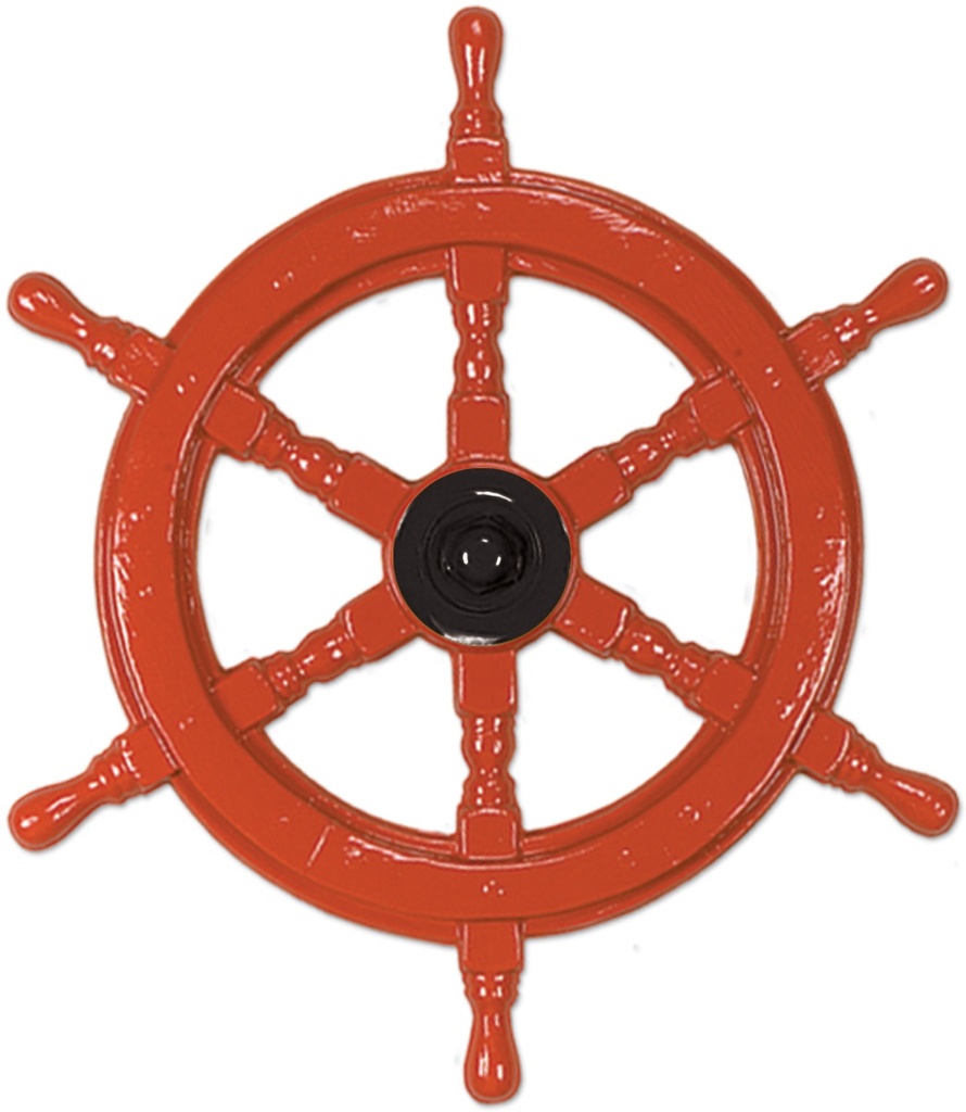 Plastic Ship's Helm, 60cm