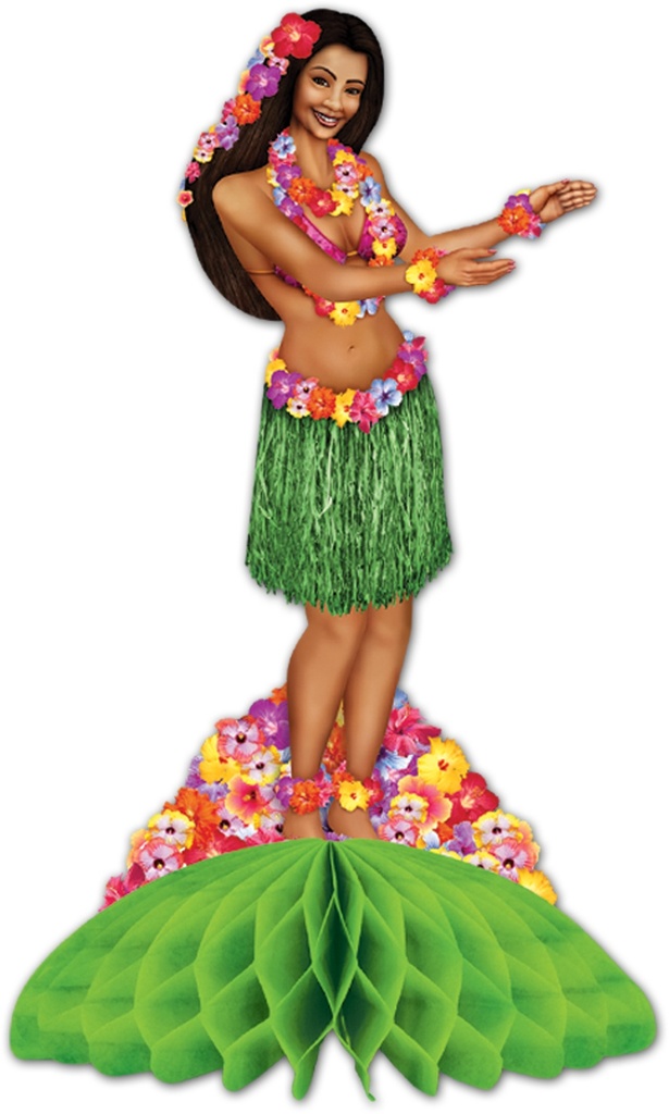 Hula Centerpiece, 35cm