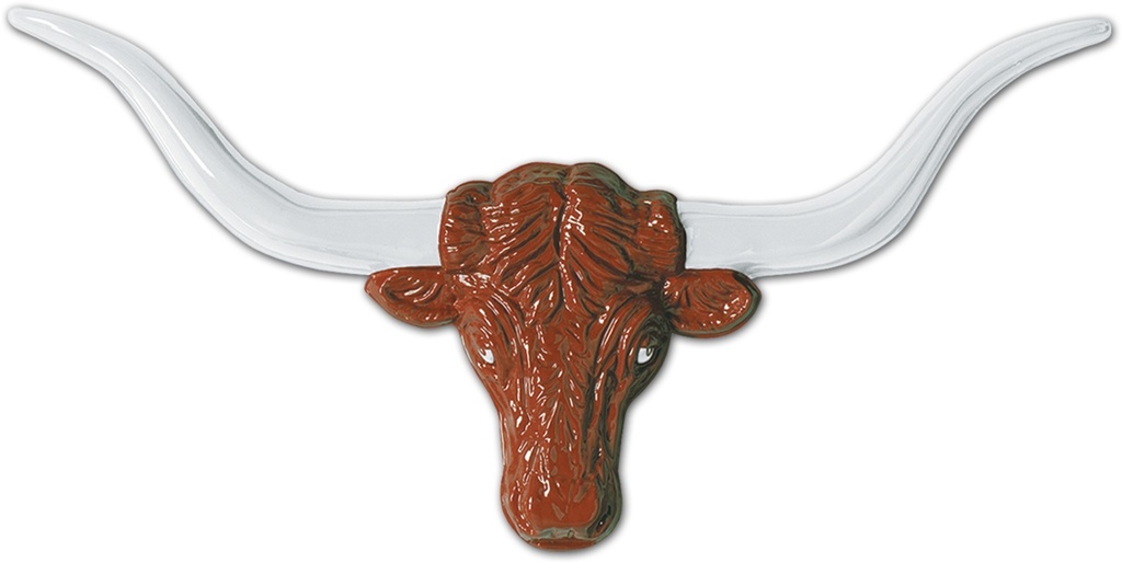 Plastic Longhorn Steer Head, 83cm