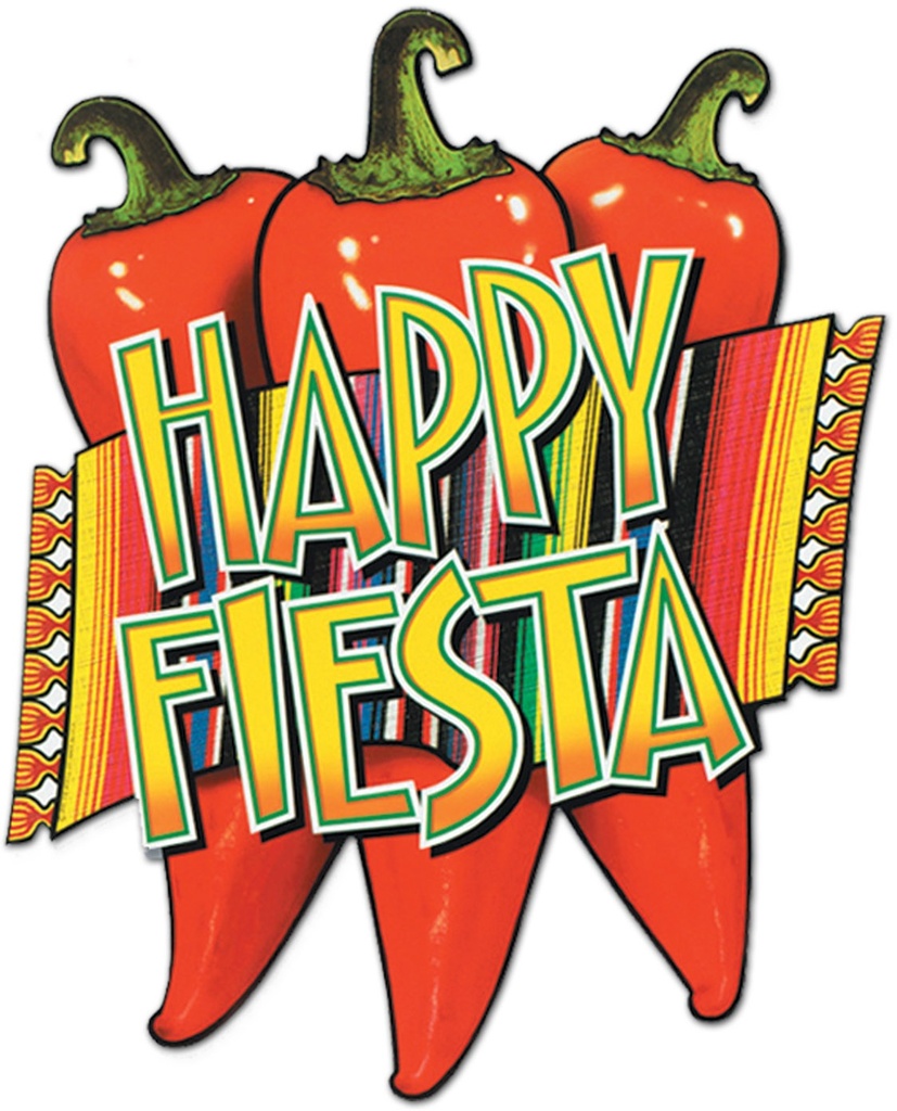 Happy Fiesta Cutout, 43cm