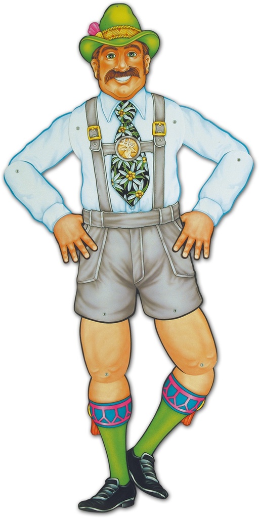 Jointed Mr Oktoberfritz, 96cm