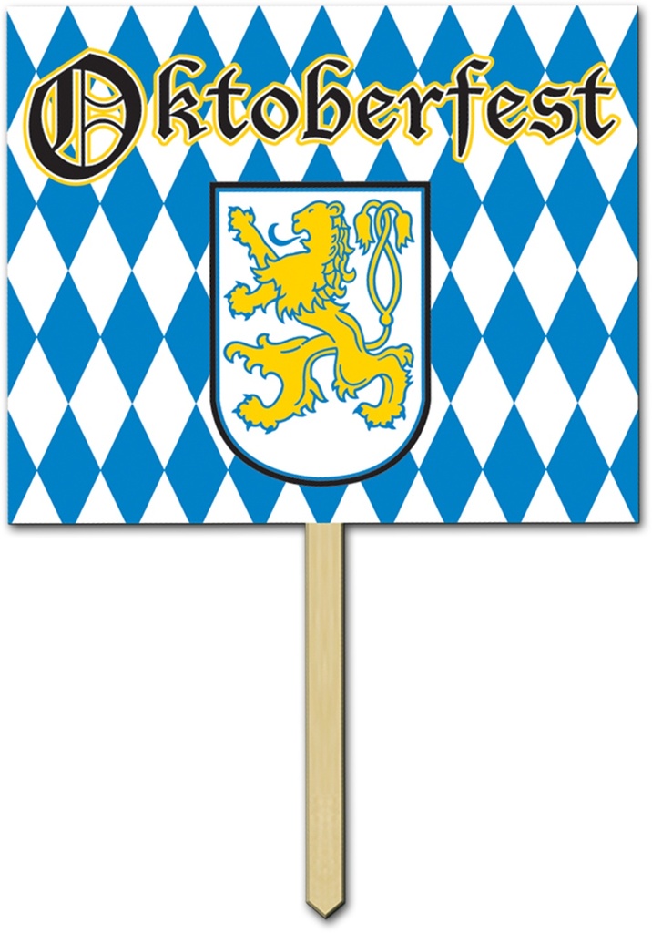 Oktoberfest Yard Sign, 38cm