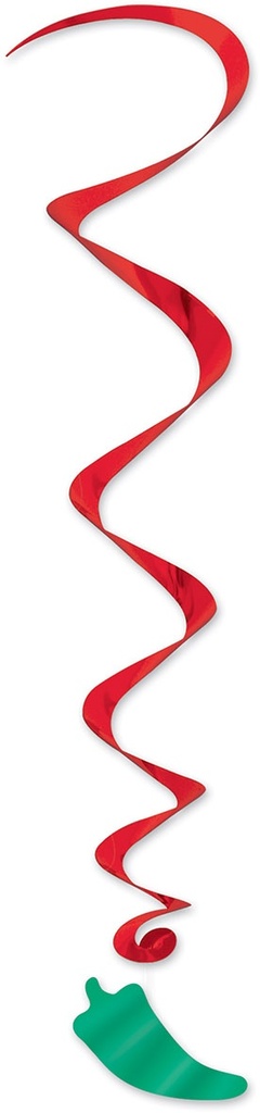 Chili Pepper Whirls, 90cm