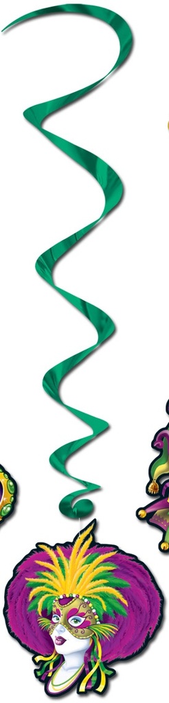 Mardi Gras Whirls, 1m