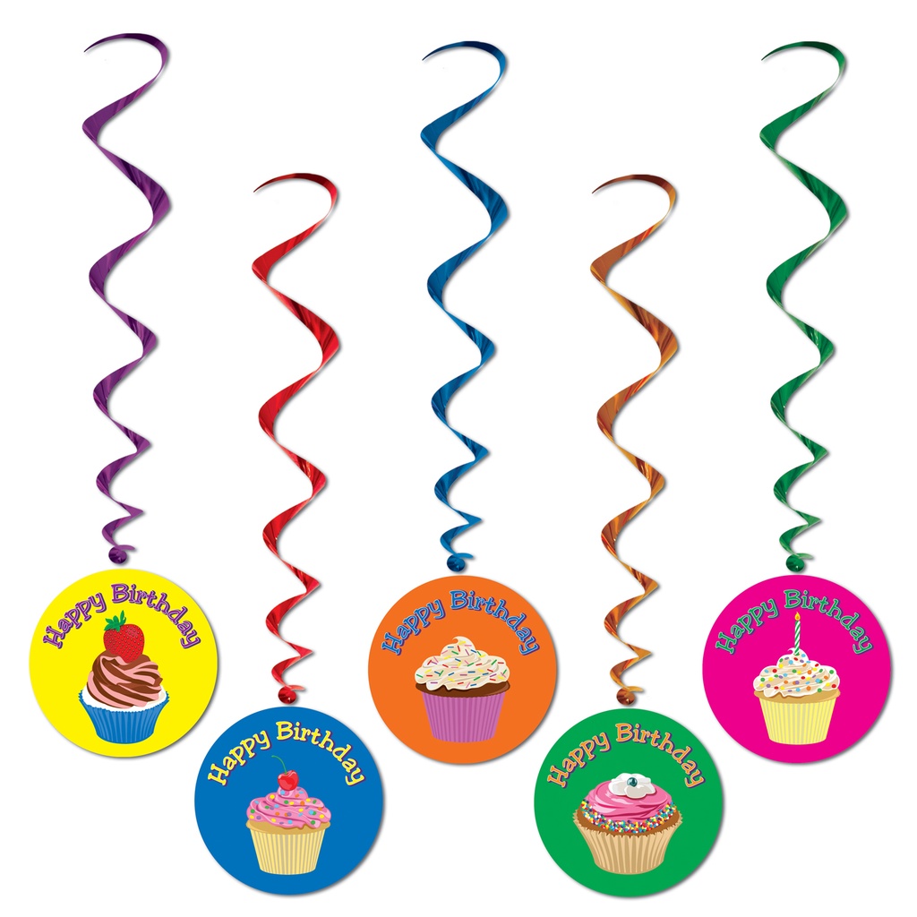 Happy Birthday Whirls, 1m