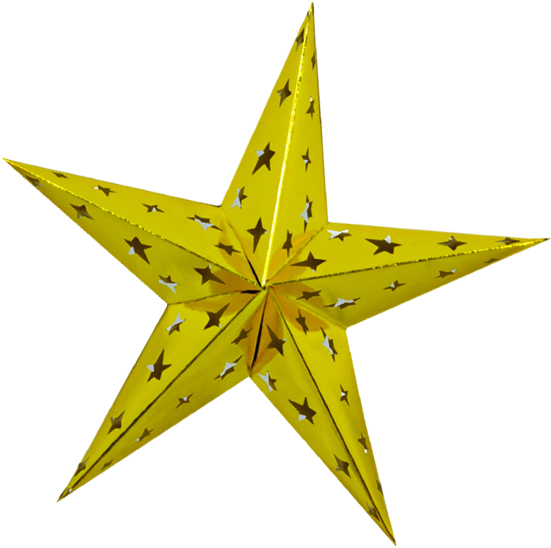 3D Foil Star, 60cm
