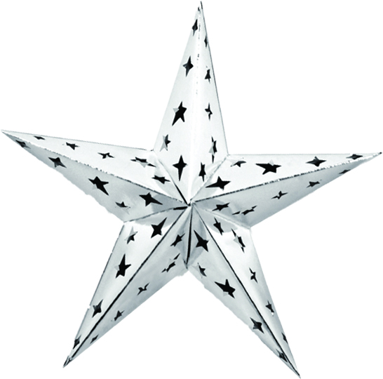 3D Foil Star, 60cm