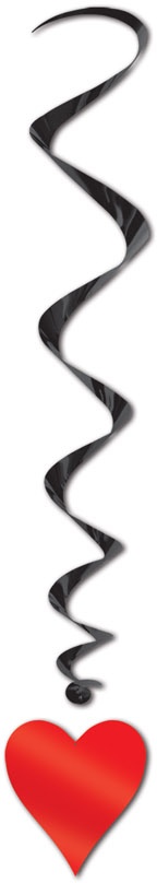 Playing Card Suit Whirls, 86cm