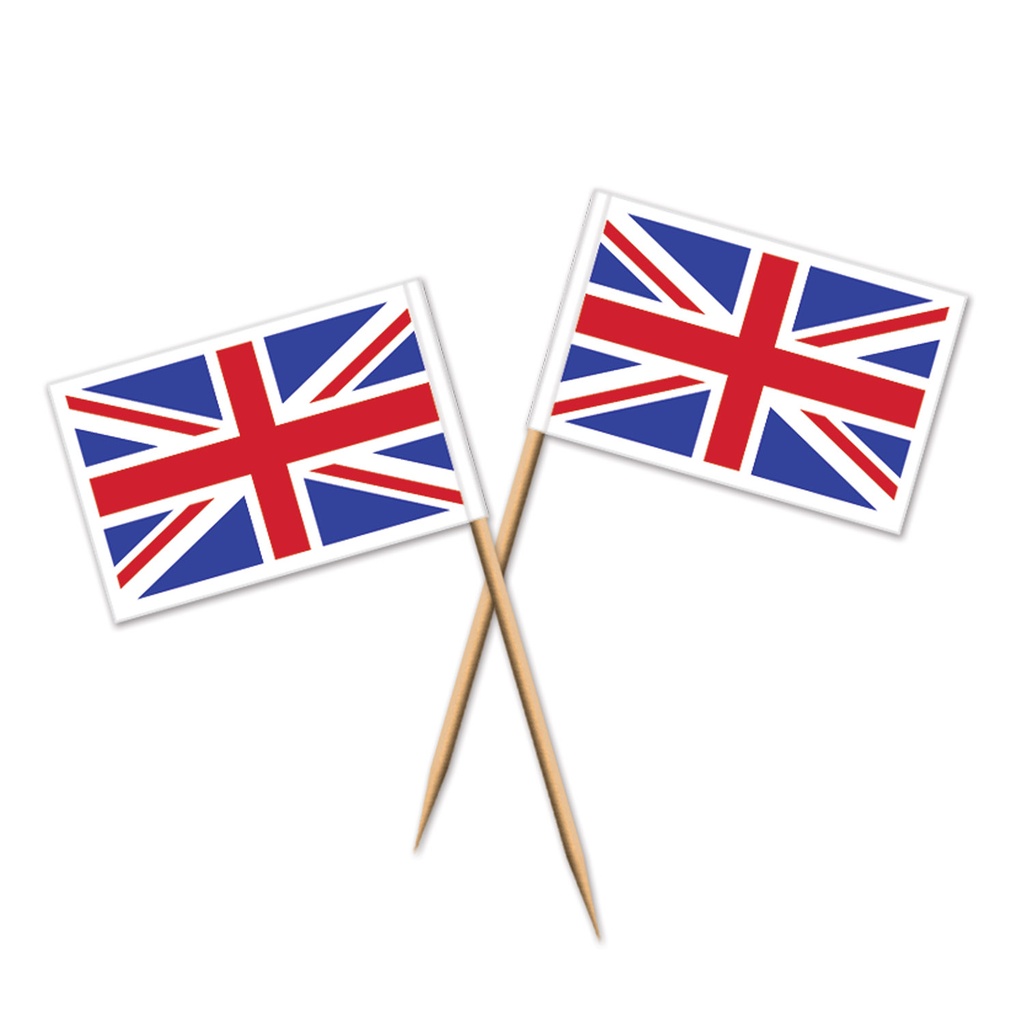 Union Jack Picks, 6cm