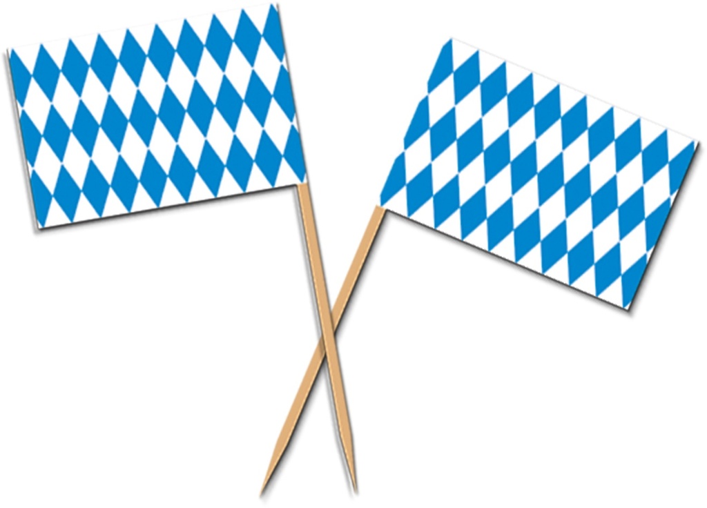 Oktoberfest Picks, 6.5cm