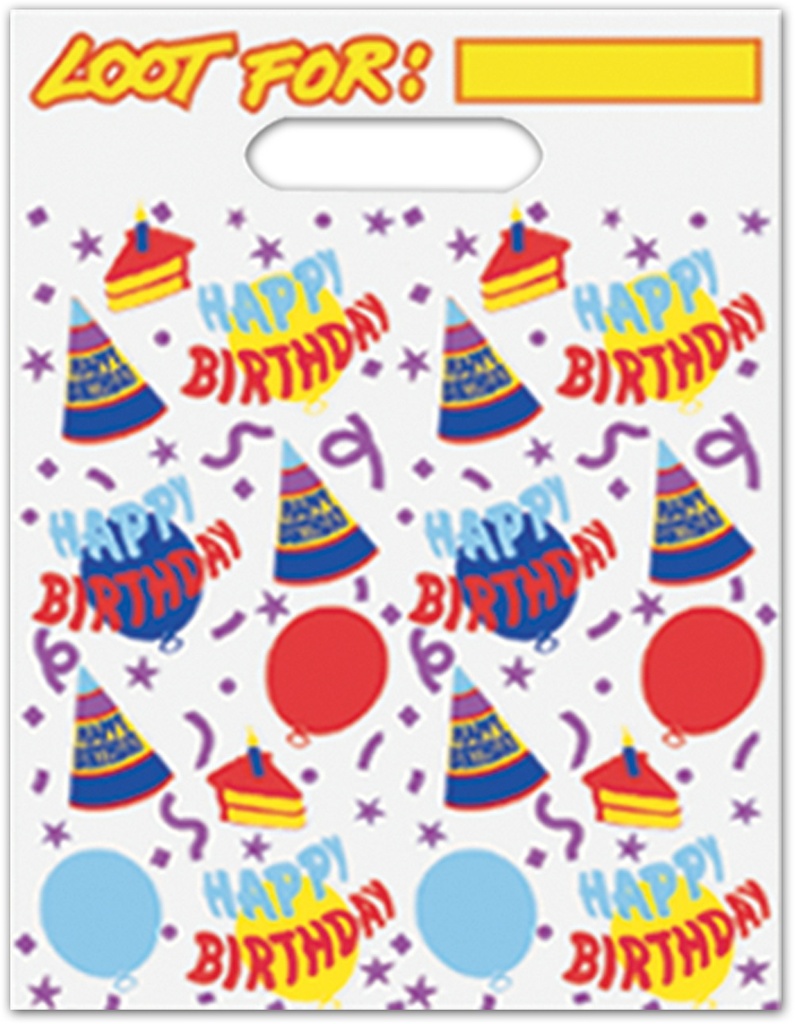 Happy Birthday Loot Bags