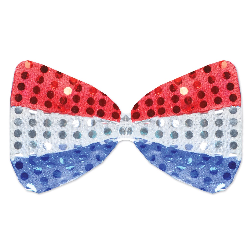 Sequin Bow Tie, 16.5cm