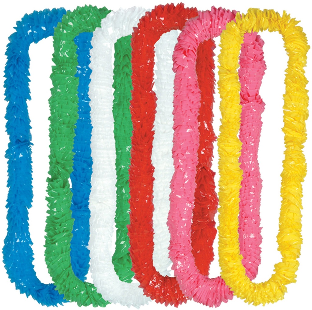 Soft-Twist Poly Leis, 90cm