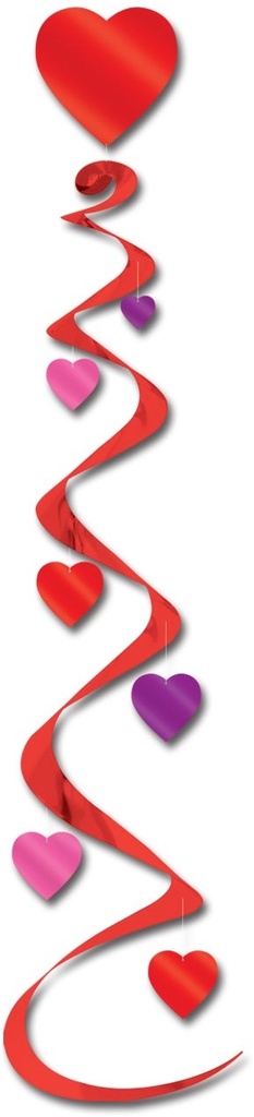 Heart Whirl Decoration, 89cm