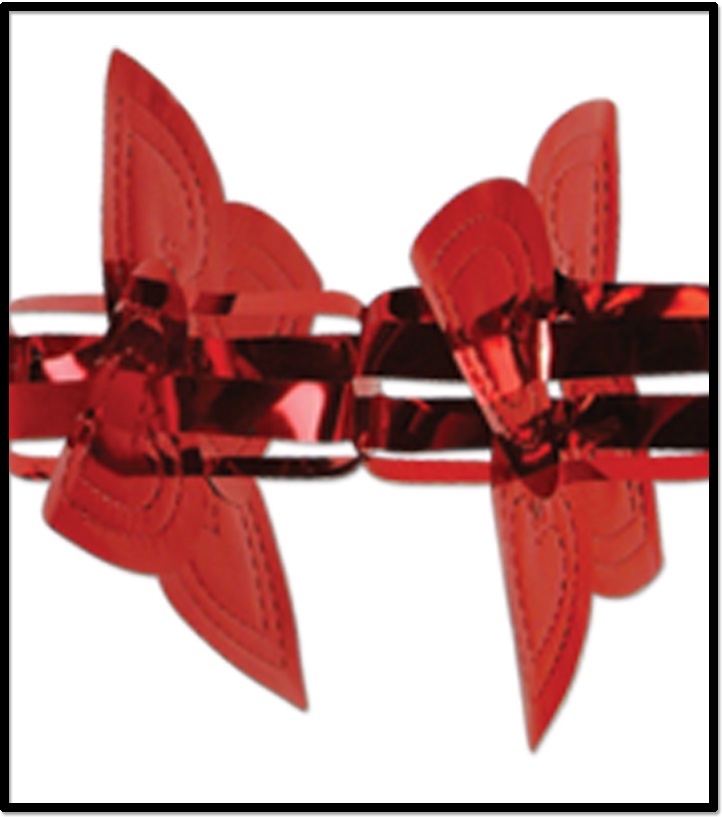 Heart Garland Column, 2.7m