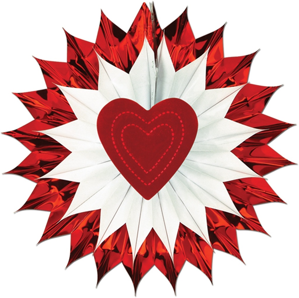Heart Fan-Burst, 38cm
