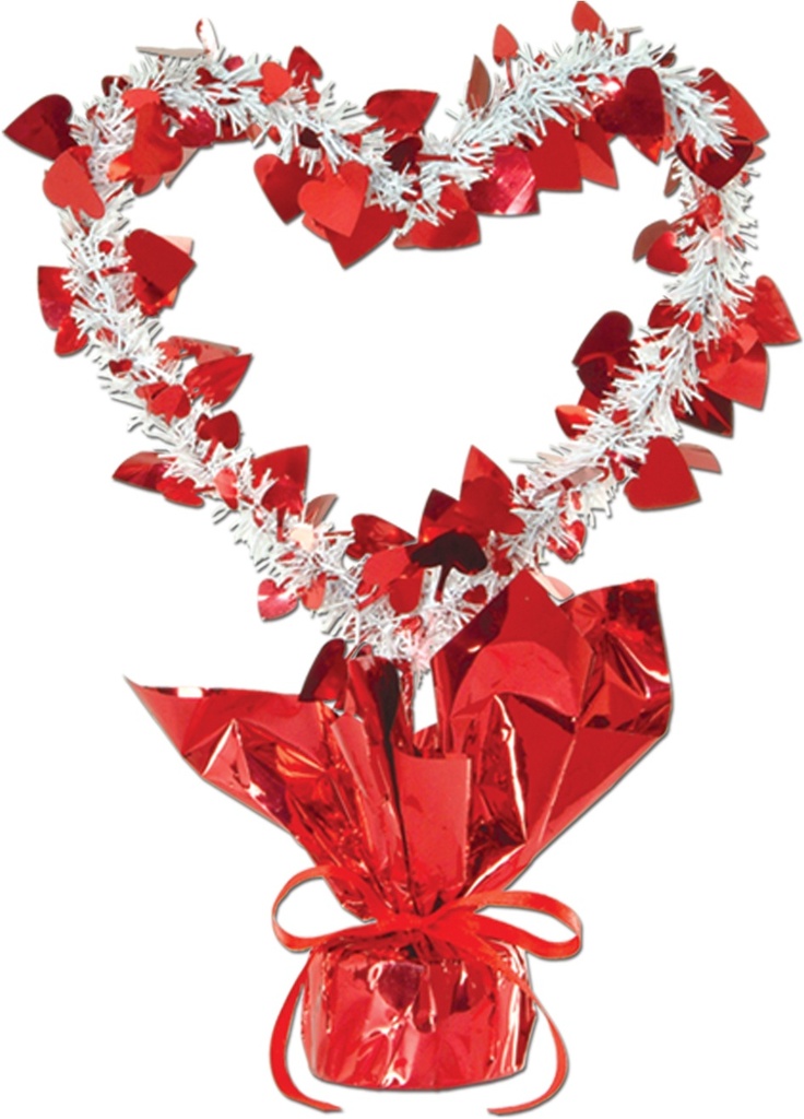 Heart Gleamin' Shape Centrepiece, 29cm