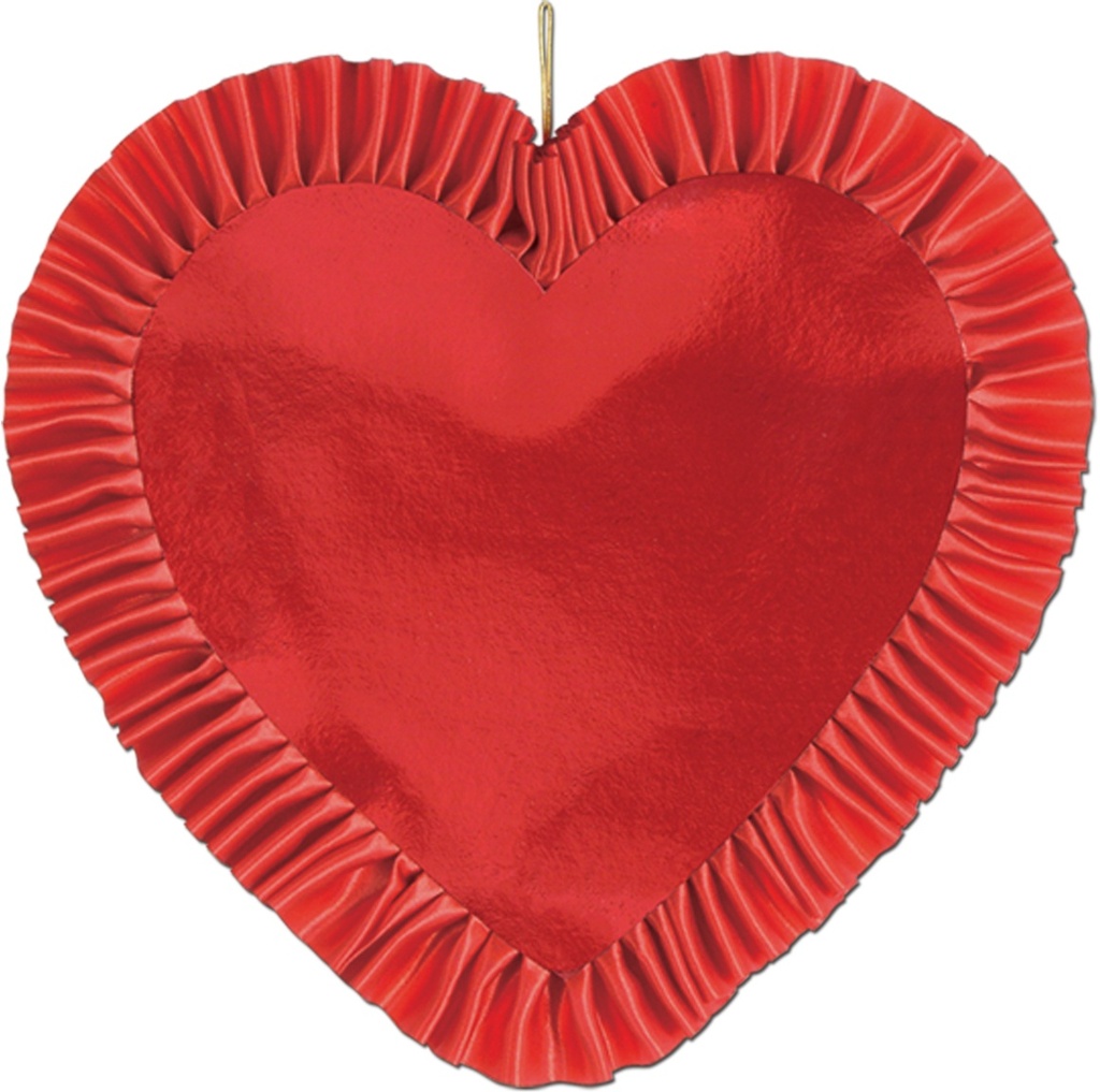 Heart with Satin Ribbon, 33cm