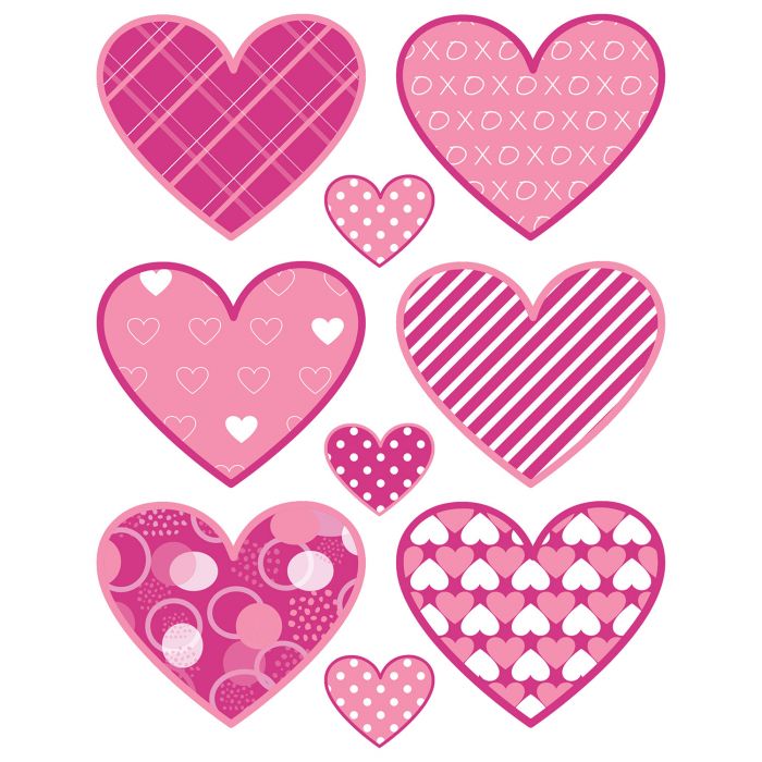 Valentine Window Clings