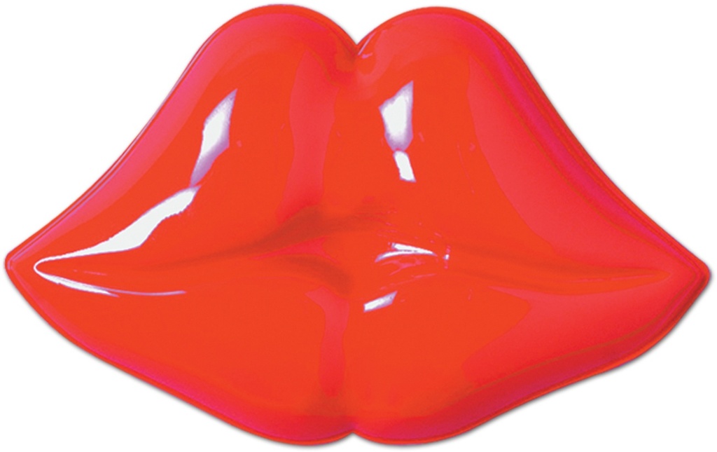 Plastic 'Hot Lips', 40cm