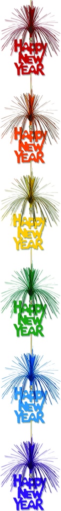 New Year Firework Stringer, 2.1m
