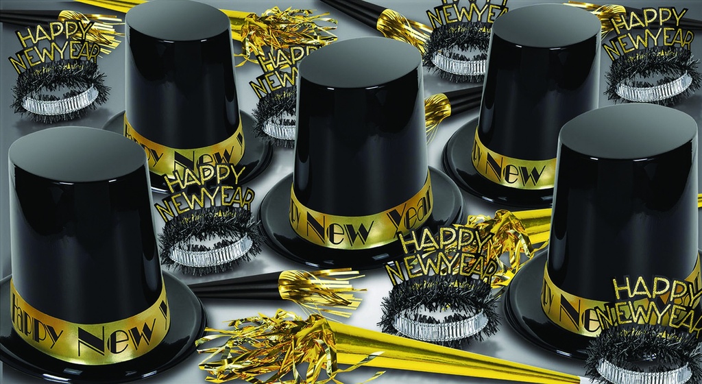 The Big Top Hat Gold Assortment For 50