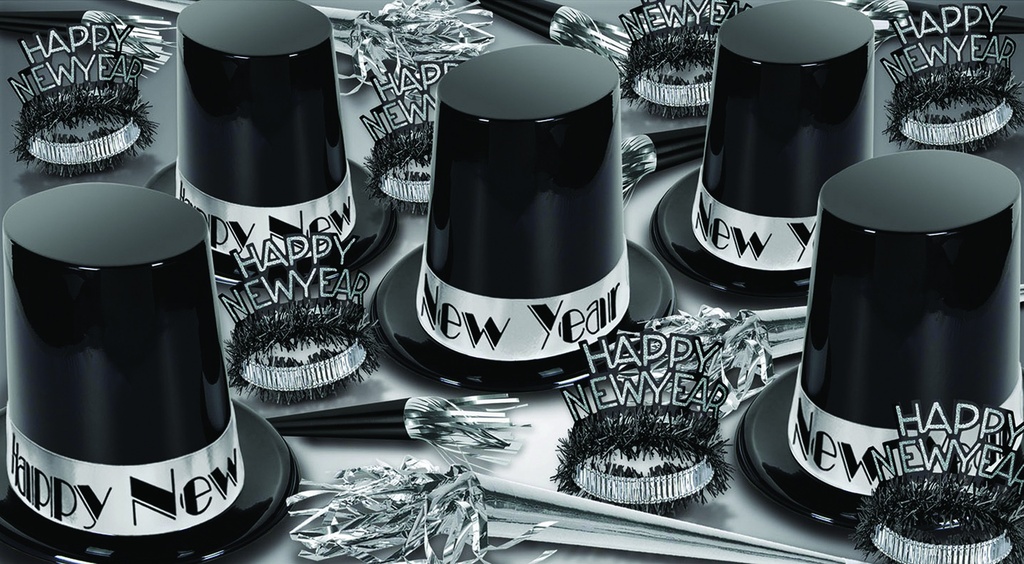 The Big Top Hat Silver Assortment For 50