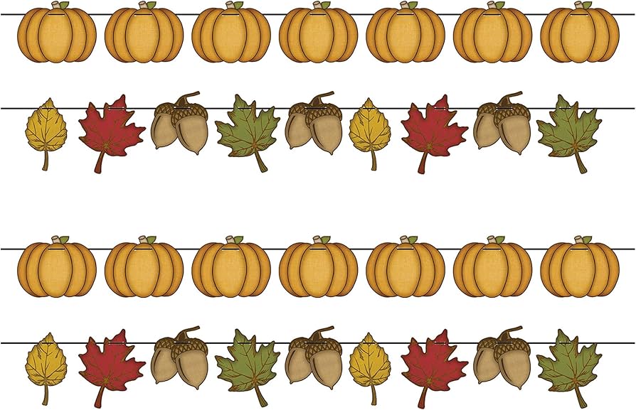 Autumn Garland Set, 3.6m
