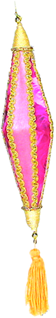 Fabric Drop with Tassle, 24cm