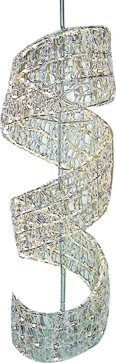 Light-Up Acrylic Spiral, 1.2m