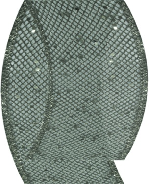 Net Ribbon with Glitter, 9.1m