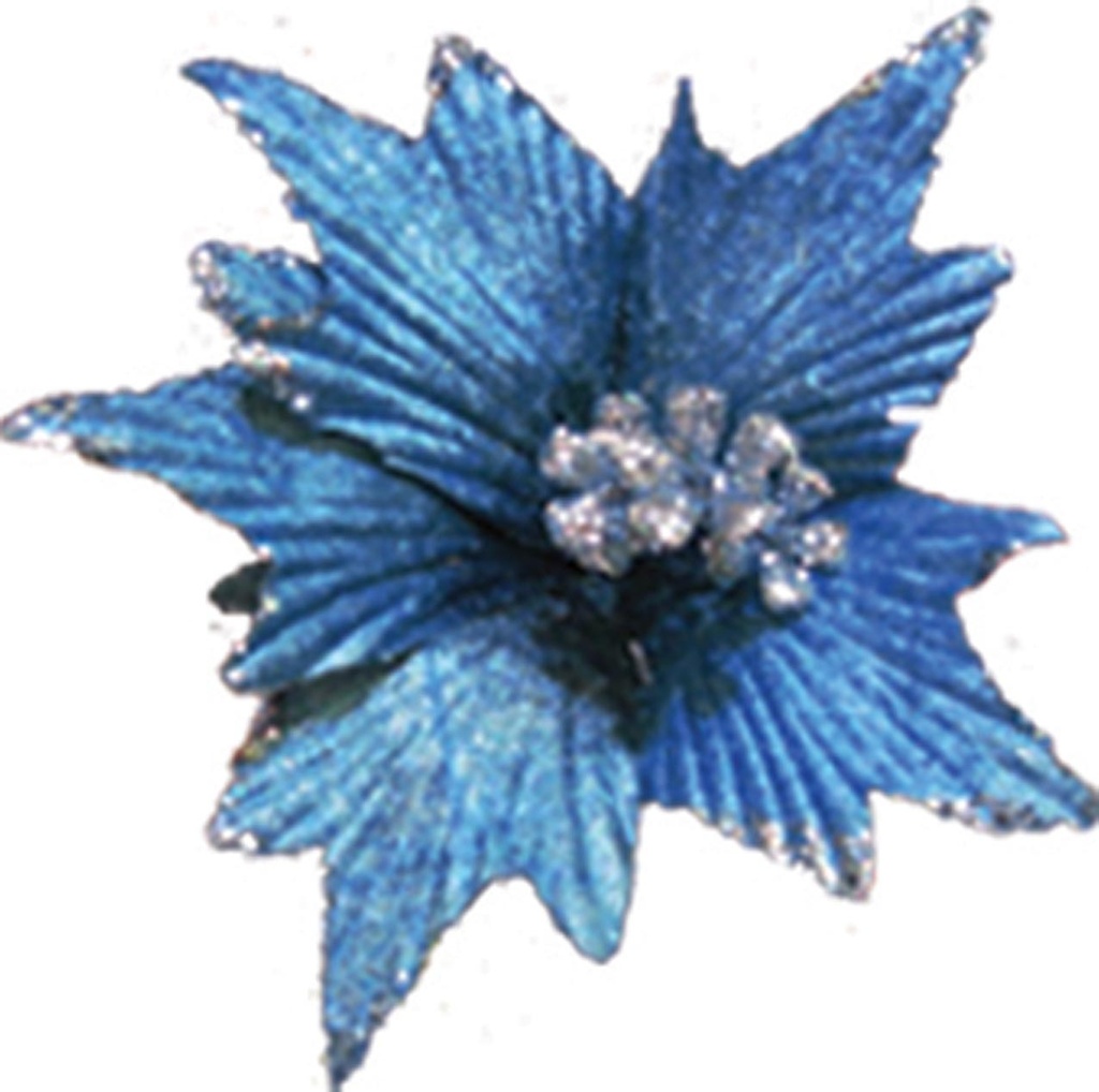 Artificial Poinsettia, 14cm