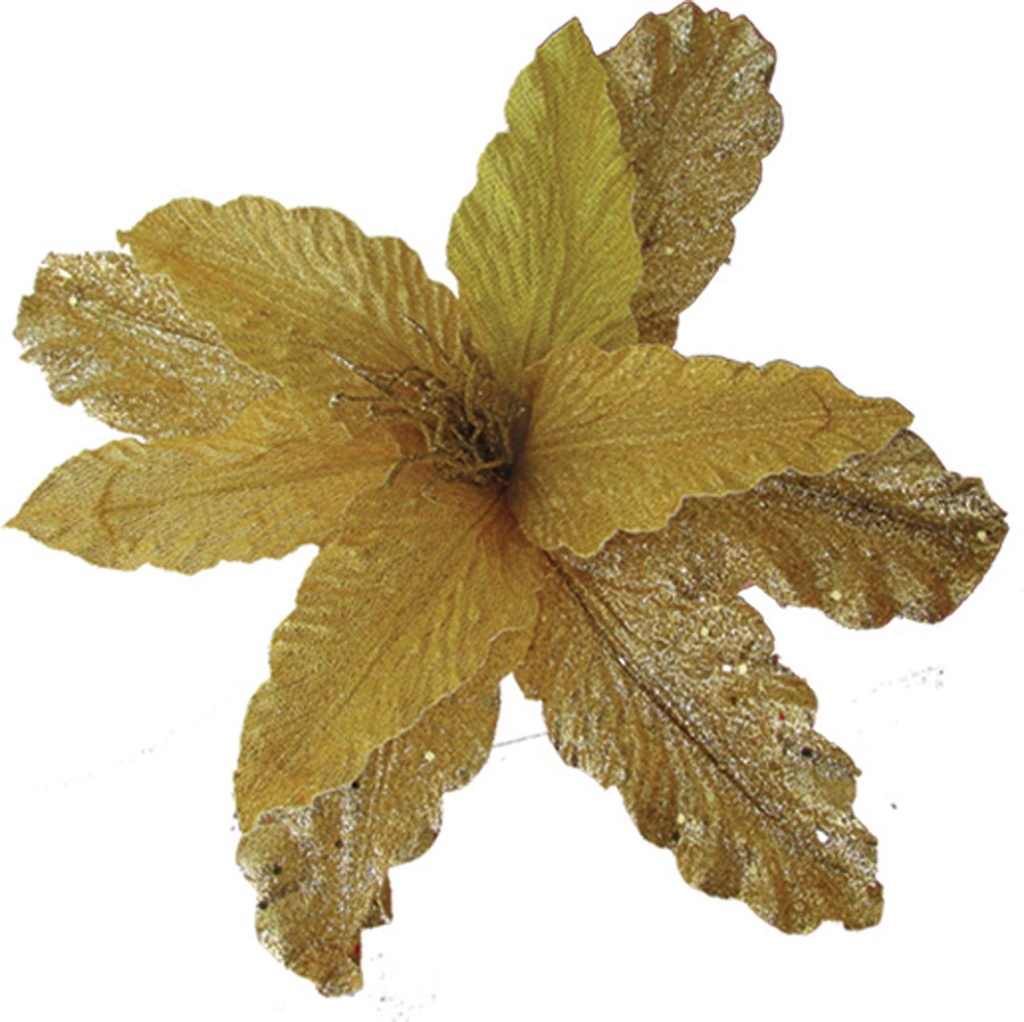 Artificial Poinsettia Head, 40cm