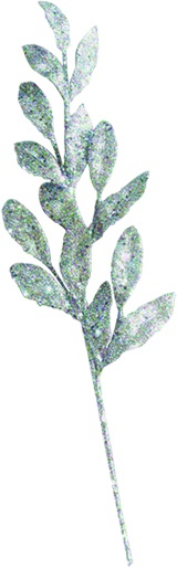 Glitter Leaf Spray, 70cm