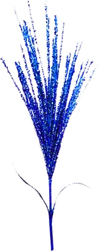 Leaf Spray, Glitter Reed, 90cm