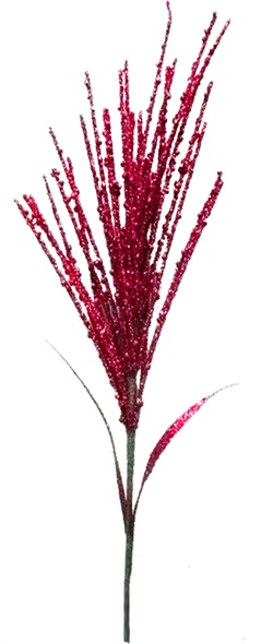 Leaf Spray, Glitter Reed, 90cm