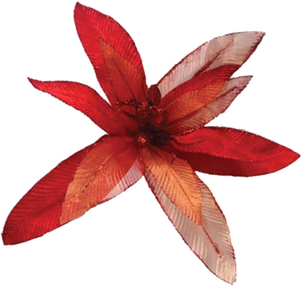 Artificial Poinsettia, 38cm
