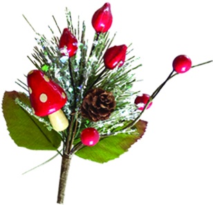 Berry Spray, 17cm