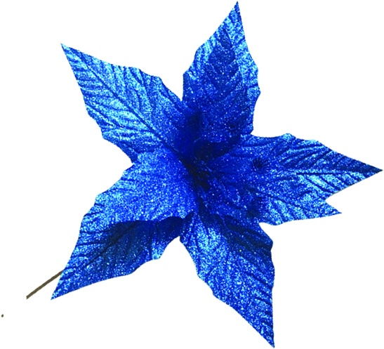 Glittered Flower, 37cm