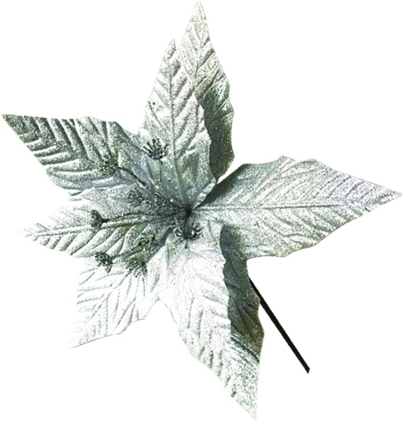 Glittered Flower, 37cm