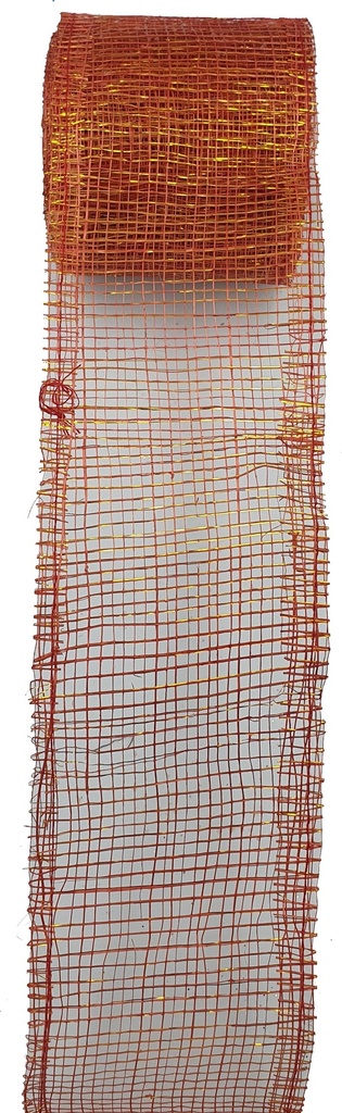 Sinamay Roll Metallic Weave