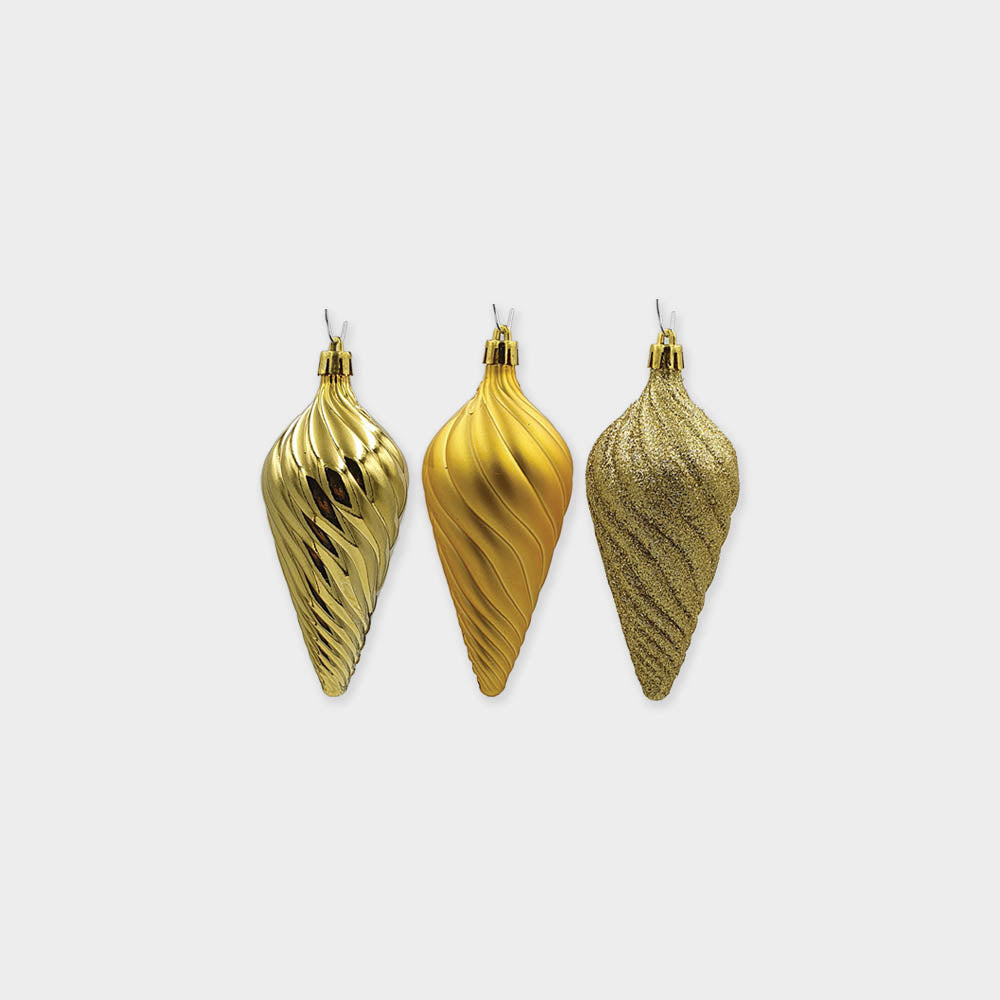 Twisted Teardrop Ornament, 13cm