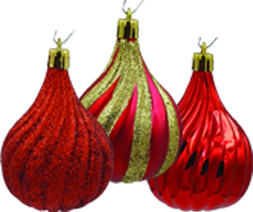 Teardrop Ornament, 8cm