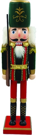 Nutcracker with Gun, 38cm