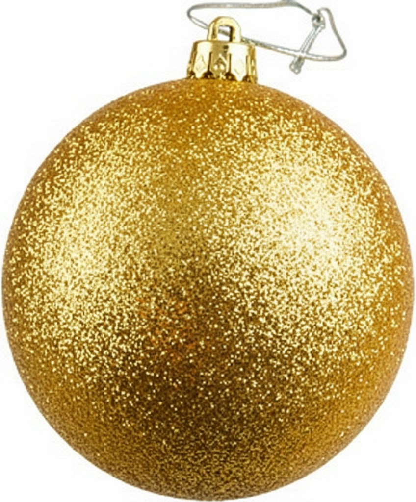 Plain Glitter Ball, 25cm