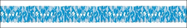 Diamond-Printed Mini-Garland