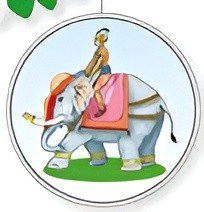 Elephant Hanging Decoration, 28cm