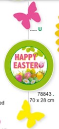 Hanging Easter Sign, 70cm